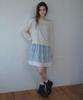 Aueonoseuteljia Lettering Boatneck Knit_Cream(Oc26Kn17)