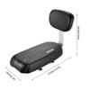 Bicycle Back Seat Bike Water Resistant PU Leather Soft Cushion Rear Rack Seat Children Seat With Back Rest Bicycle Accessories