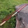 Spinnande fiskespön 2,1M/2,4m Medium Grafit Kolfiber Bärbar resekarp fiskerullspö