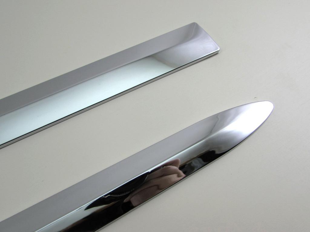 BRIGHTZ BB 20 21 25 Chrome Side Door Moulds X X for 28295 (55cm 2) (100cm 2) [SAI-MOL-5510] QNC20, QNC21, QNC25, QNC, NC, C20, C21, C25, BB,