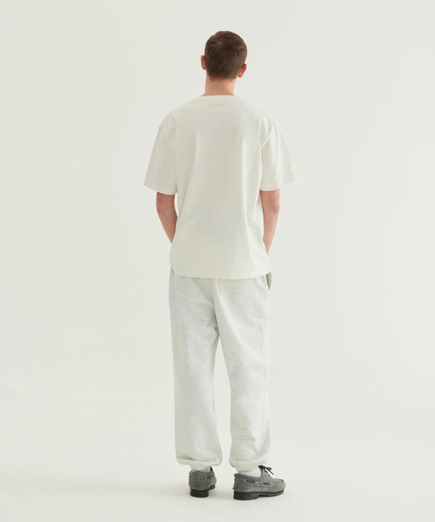 COVERNAT Cool Cotton C Logo T-Shirt Ecru