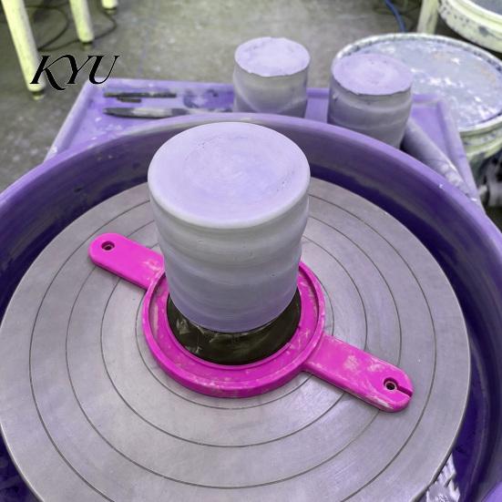 Ceramic Shaping Supplies Trimming Bat System for Pottery Wheel, Tool, 3.5Inch 4Inch Centering Tool 5Inch, 3D Printed Fixing Rim Shaper Studios
