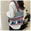 New Simple Casual Commuting Shoulder Bag Fashionable Tote Bags   Canvas Women'S Shopping Bags