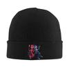 Hazbins Hotels Alastor and Vox Bonnet Hats  Beanie Hats Winter Pattern Knitting Hat Cute Adult Unisex Gym Elastic Cap