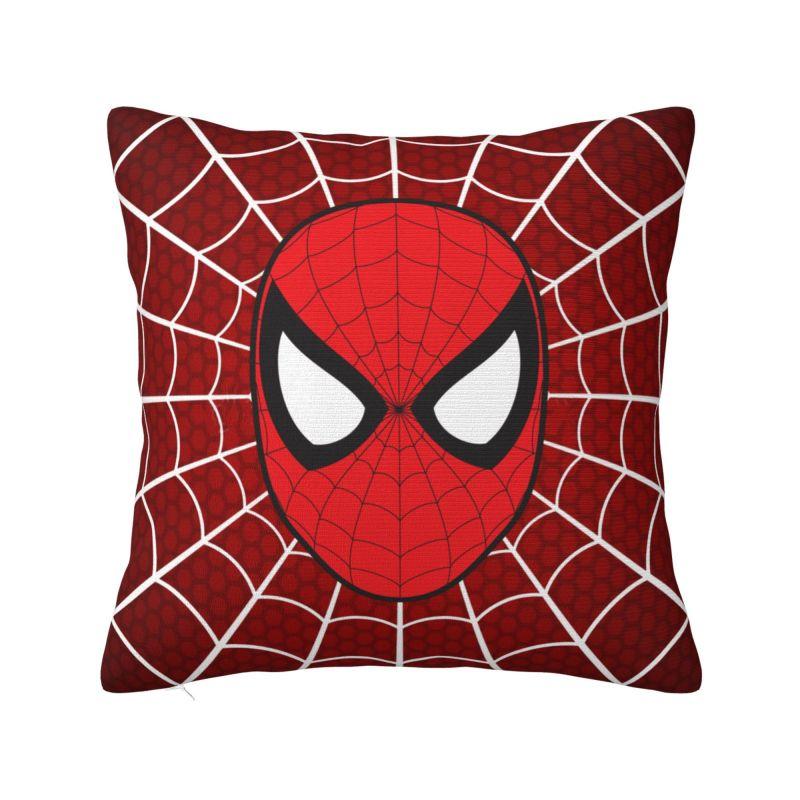 Custom Spiderman Superhero Cartoon Modern Pillow Cover Cushions Cover for Sofa