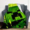 Koc flanelowy Pixel Art Koc narzutowy Miękki Ciepły Sofa Łóżko Kemping Wystrój domu Unikalny prezent świąteczny C922369
