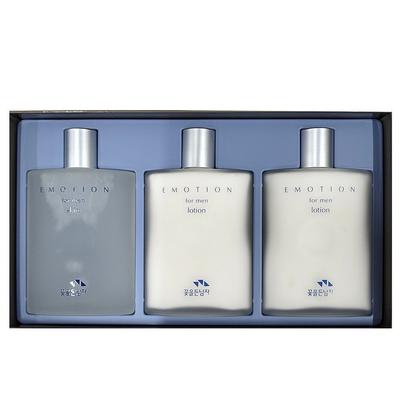 Herren Skin 1 Lotion 2er Set mit blumigen und IAZNMUIP Kräuterduft