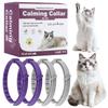 4Pcs Cat Calming Collar Relieve Anxiety Dog Pheromone Collar Waterproof Adjustable Pet Collars Lasting Natural Calm Relax Collar 3