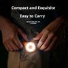 Multifunctional Magnetic Flashlight Portable Mini Keychain Phone Fill Light Essential Work Light for Outdoor photography