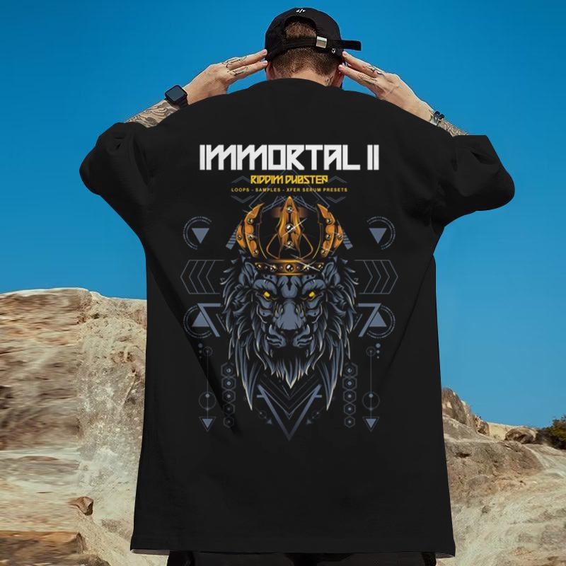 Pánská trička se zvířaty 3D potisk gorily Volná nadměrná trička Street Harajuku Topy Trička Denní ležérní halenka s krátkým rukávem