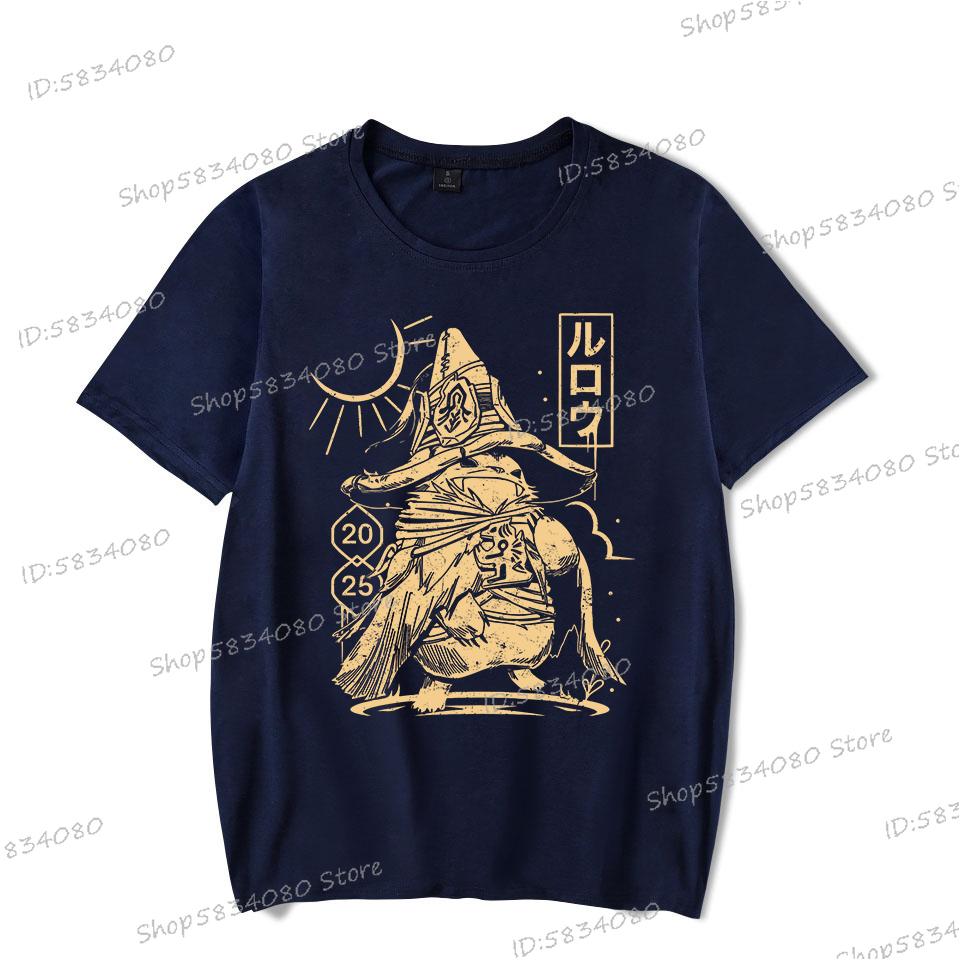 Unisexs Tshirts Monster Hunter Wilds Vintage Graphic Tee Gamer Funny Crewneck Short Sleeve Tee Gift Game Fans Fashion Casual Tops