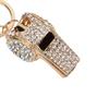 Keychain Zinc Alloy   Whistle Keychain Bag Decoration Ornament Metal Pendant Craft Jewelry Small Gift