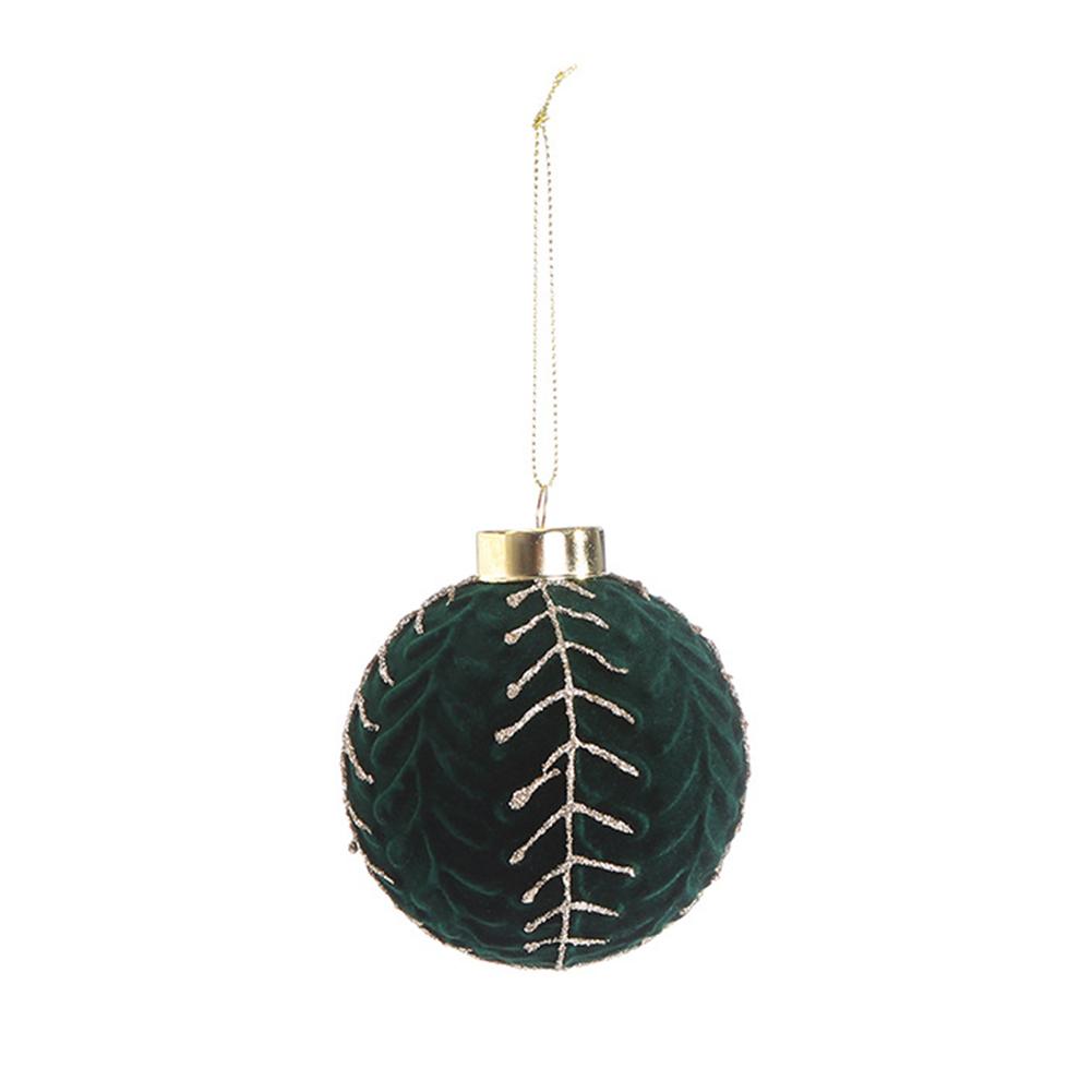 Holiday Tree Decorations Flocked Balls Decor Christmas Celebrations Brown White Complete Set Of Ornaments Cozy Atmosphere