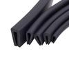 Heat-Resistant Silicone U-Shape Self-Adhesive Edging Strip for Anti-Collision Foam Glass and Steel.