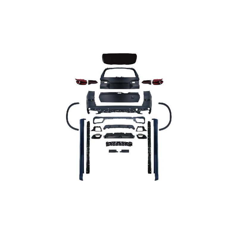 BMW X5 F15 (2014-2018) Update Kit: 2023 Model Front/Rear Bumpers, Headlights, Hood