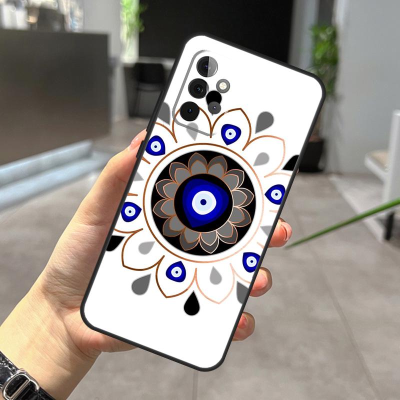 Evil Eye Case For Samsung Galaxy A22 A32 A52 A15 A16 A05 A26 A36 A56 A53 A33 A13 A34 A54 A14 A35 A55