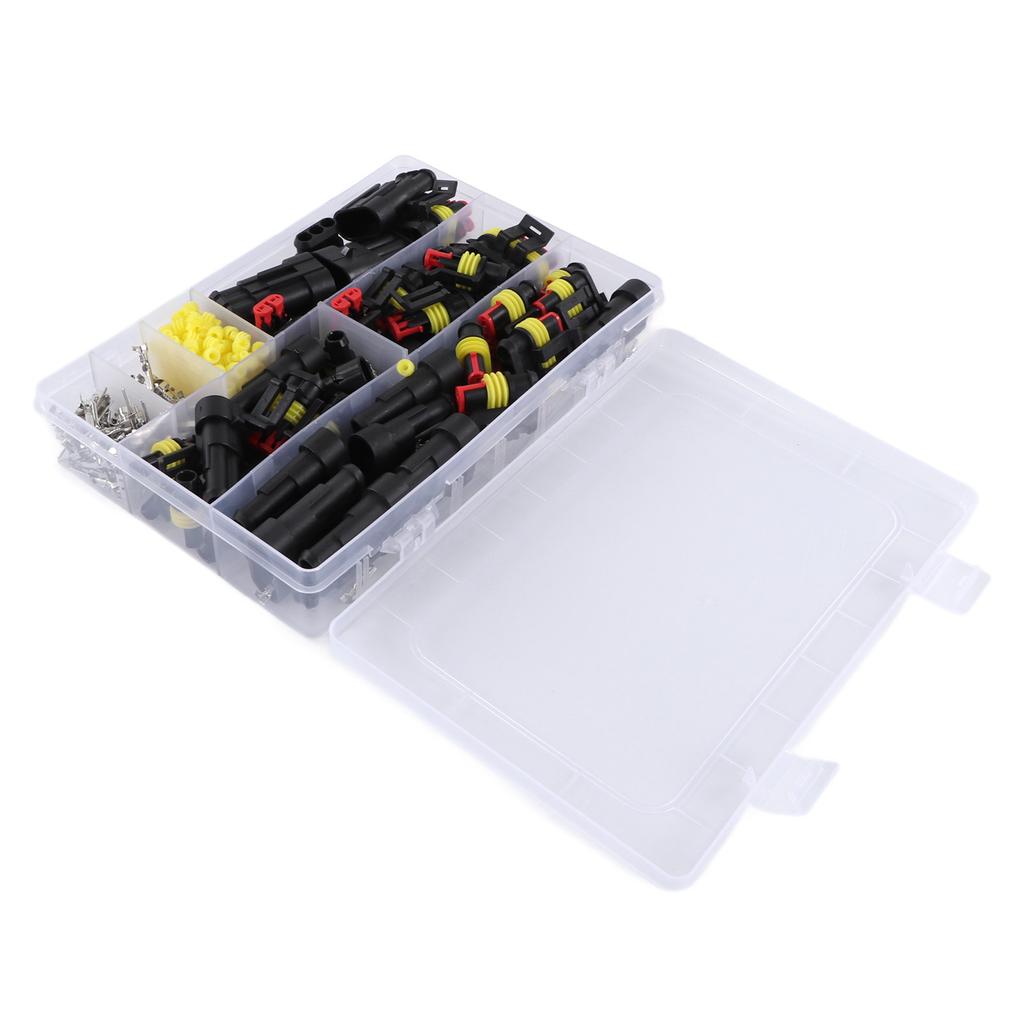 Wasserdichte Kfz-Elektroverbinder Autoanschlüsse Schnellverbinder Kabelbaum Drahtstecker-Set