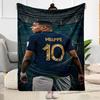 Mbappe 31 Decke Ultra-Weich Großartig für Wohnzimmer Picknicks Bürostuhl für Alle Anlässe Stilvolle Dekoration Geschenk für Reisen Zuhause Geburtstage