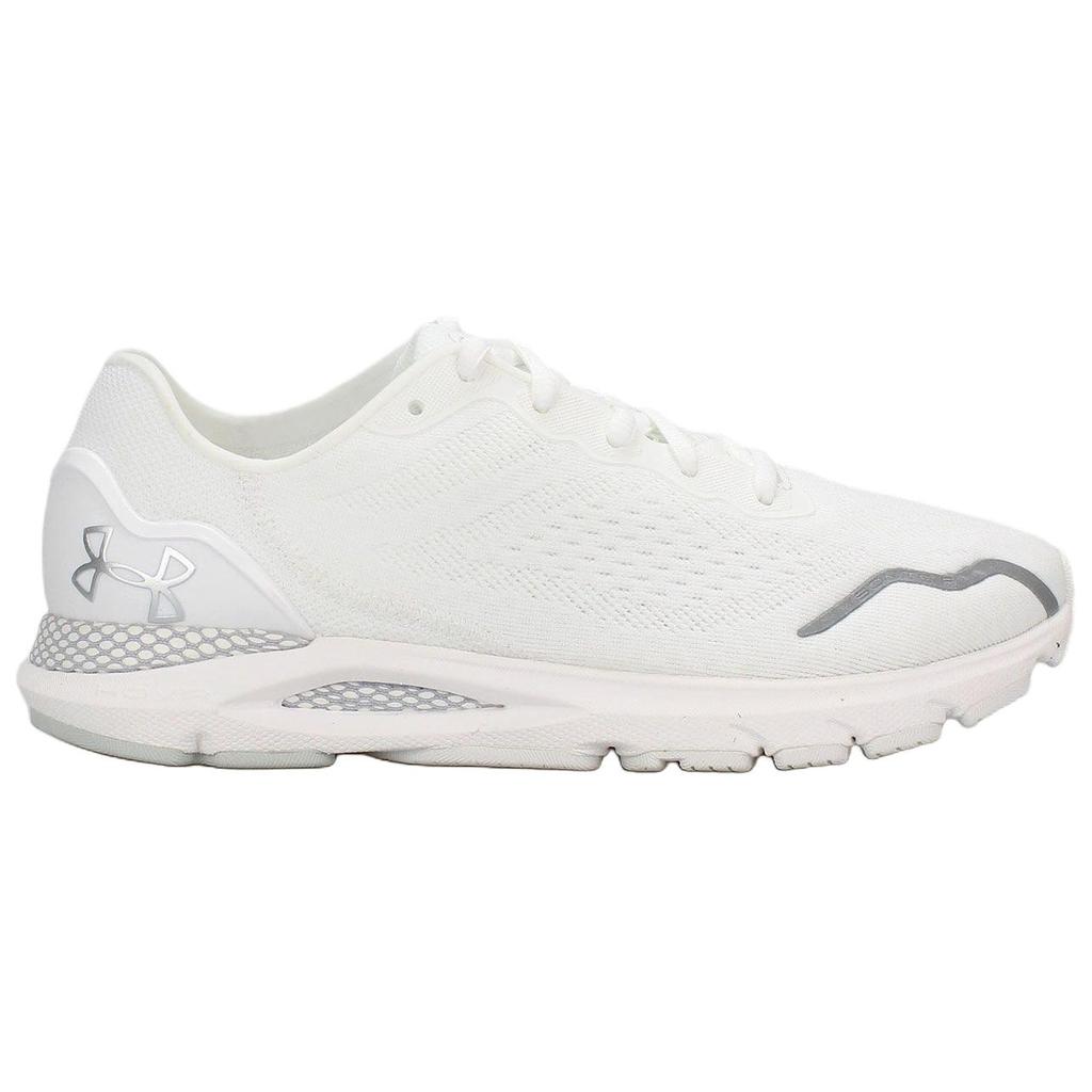 Under Armour HOVR Sonic 6 Bianco Argento Metallizzato Sneakers da Donna 3026128-101