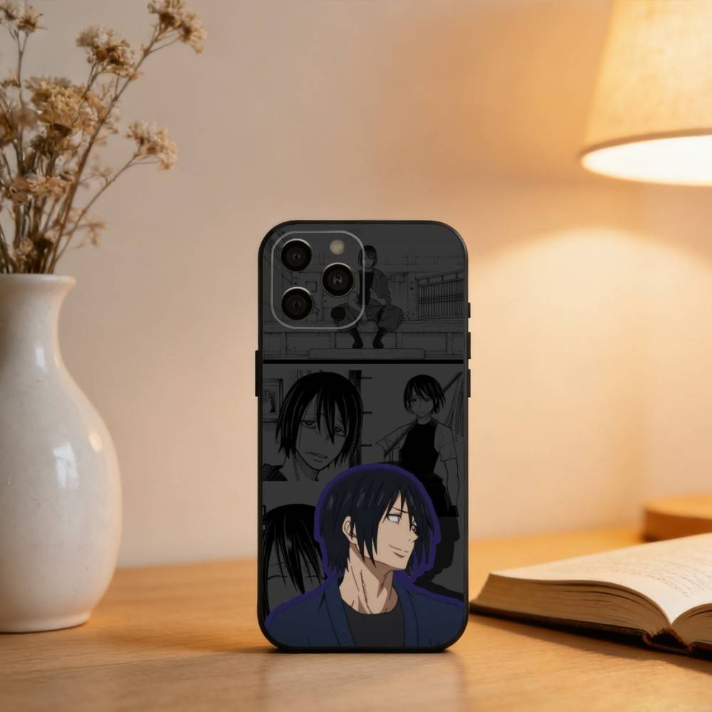 B-Benimaru S-Shinmon F-Fire F-Force Phone Case For iPhone 17,16,15,14,13,12,11 Plus,Pro Max,XS,Soft Silicone Black Cover