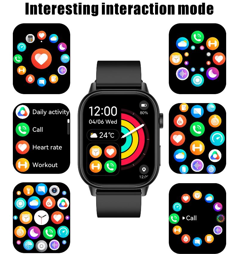 2025 New GPS Positioning Smart Watch Lightweight Fashionable Sports Compass Outdoor Adults Men Women's SmartWatch Health SOS Elderly