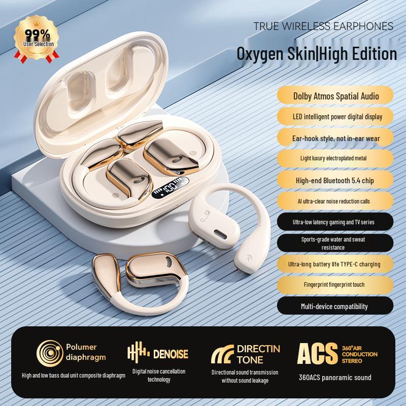 In-Ear/Ear-Hook Bluetooth Earphones 2026: Panoramic Sound Quality, Directional Transmission, Comfort for Long Wear