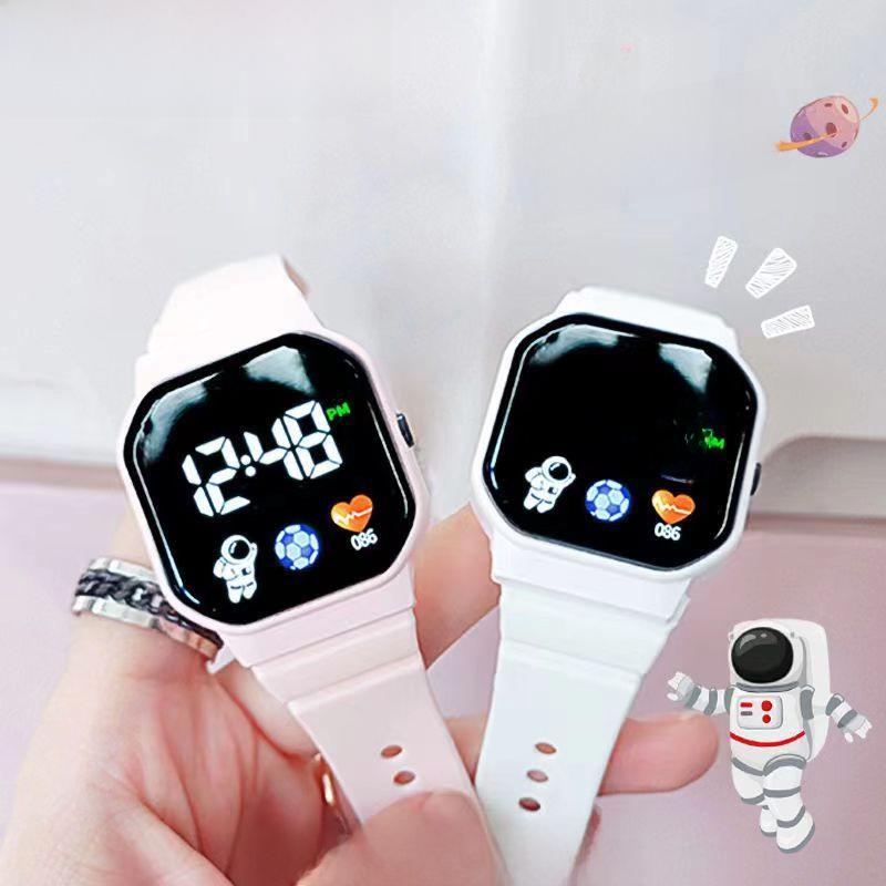 LED Astronaut C3-12 Fashion Digital Sports Watch for Students and Children