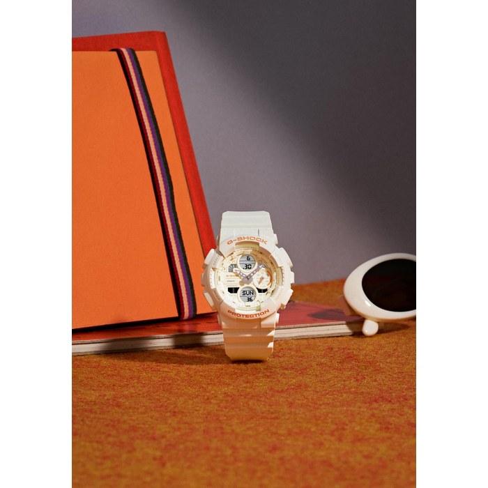 Casio G-Shock GMA-S140-7AJF Women's Watch, Ivory White
