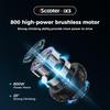iScooter ელექტრო სკუტერი IX3 800W 10 დიუმიანი Off Road საბურავი 10Ah 40km/h APP Control წინა და უკანა დარტყმის შთანთქმით
