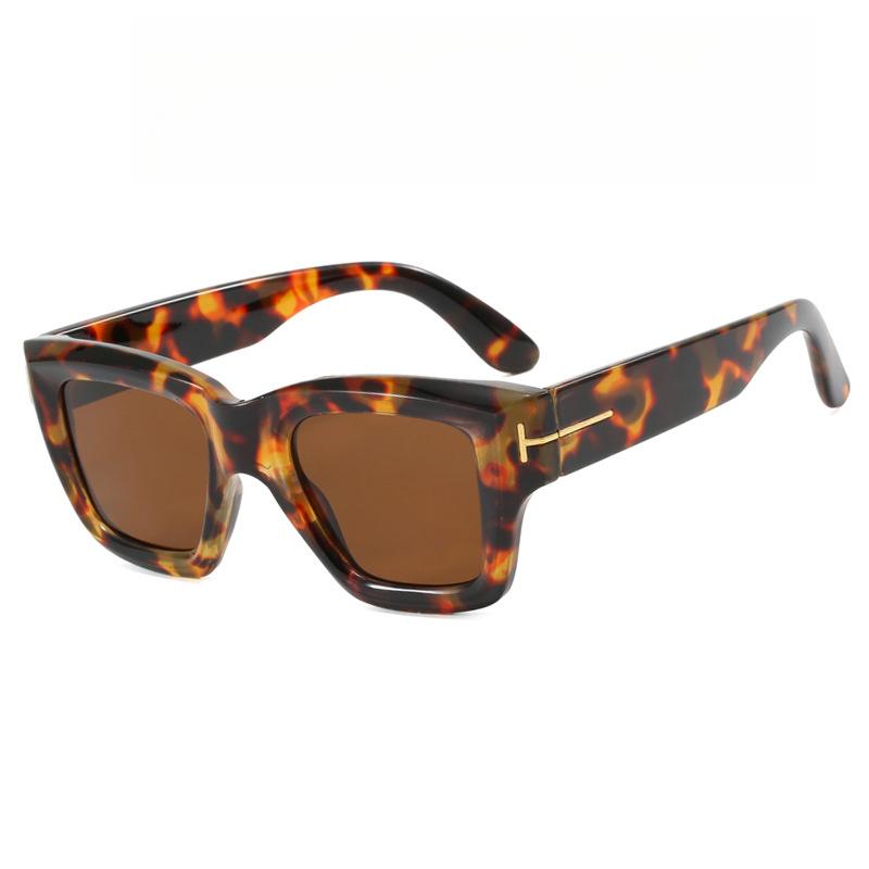 Square Small Frame Black Fashion Women's Sunglasses Retro Simple Suitable for Daily Commuting Shopping Po Accessories