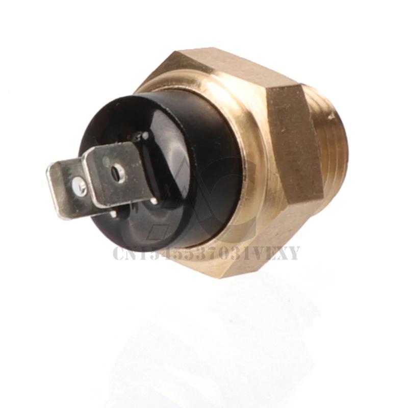 M16 65/75/80/85° Brass Motorcycle Radiator Cooling Fan Water Temperature Thermostat Switch High Efficiency Parts