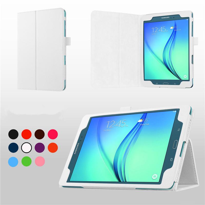 Flip Tablet For Samsung Galaxy Tab A T550 T555 SM-T550 9.7 PU Leather Stand Tablets Funda for Samsung Galaxy Tab a SM T550 Case