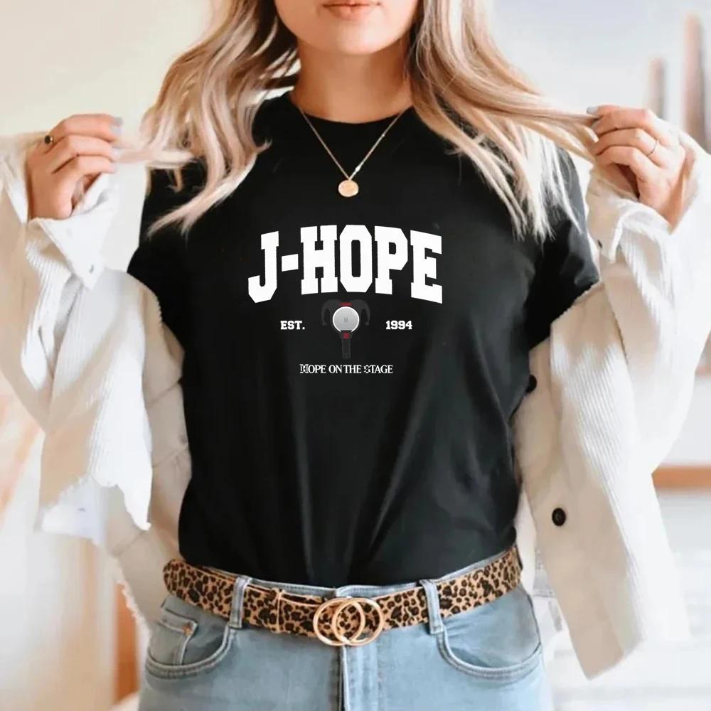 JHope Hope On The Stage Tour Womens Summer TShirt Hope On The Street Shirt J Hope World Tour Shirt J Hope Tee KPop Army Gift S