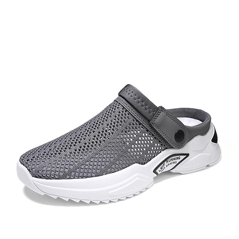 2025 Men's Plus Size Summer Flip Flops: Cool Cross-border Beach Sandals with Holes