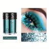 Sparkly Solid Eyeshadow Powder Glitter with Sequins 24 Colors Easy To Use and Long-lasting, 1 Piece