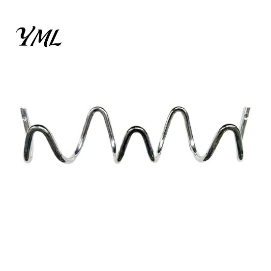 Nordic Style Wall Decor Decorative Wave Hook, Iron Art Three Hangers Mounted Storage Rack for Entryway And Living Room Unique Hooks
