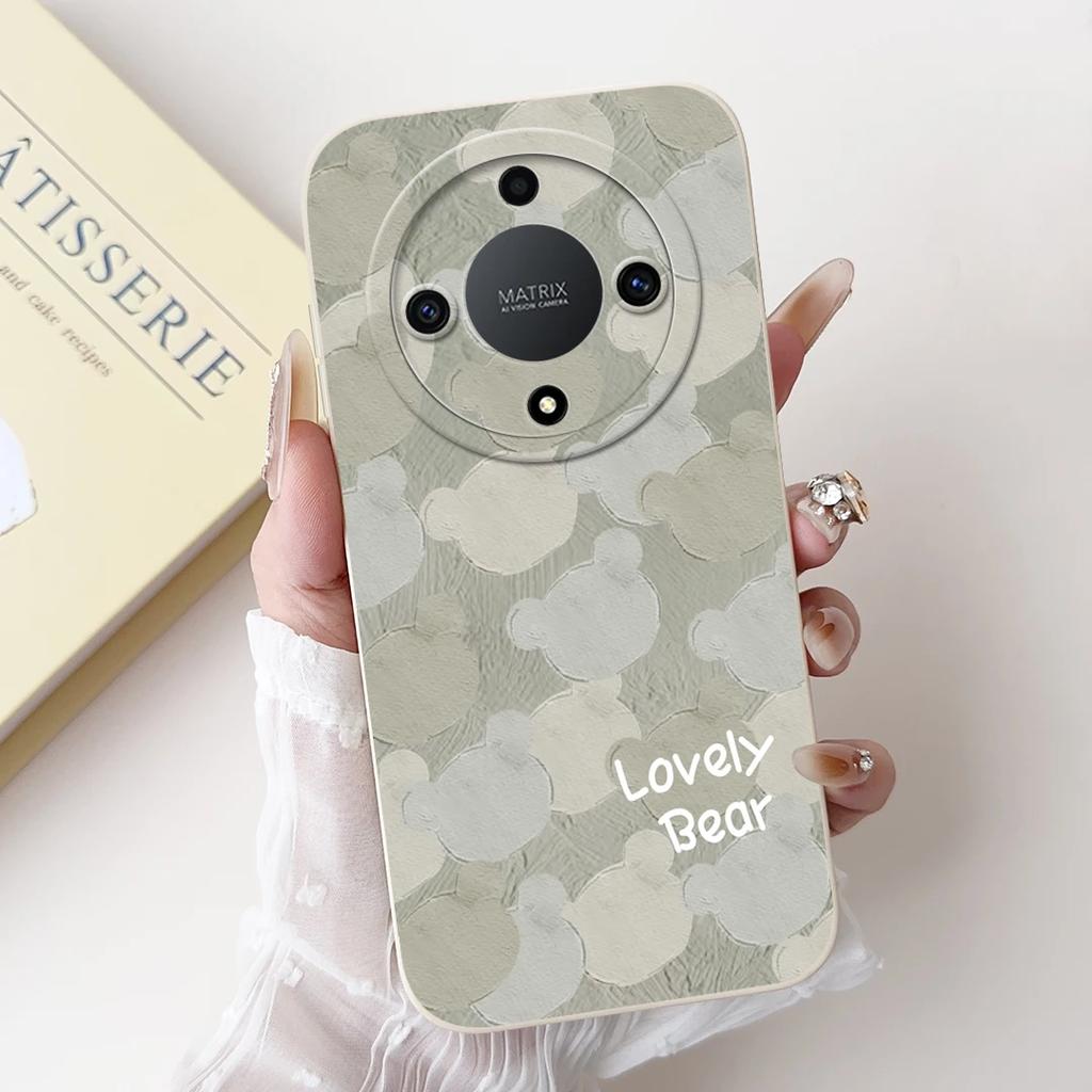 For Honor Magic5 Lite 5G Case Cute Cartoons Duck Silicone Soft Back Cases For Magic6 Lite 5G Cover Magic 5Lite 5G Bumber Shell