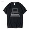 A1 Vintage 80s IBM Personal Computers On Campus T Shirt Adult XL Blue Mens long or short sleeves vintage Washed graphic