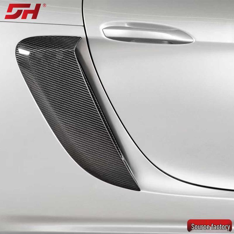 Porsche 718 GT4 Dry Carbon Fiber Side Air Vents (Non-Destructive Install, 2017-2025)