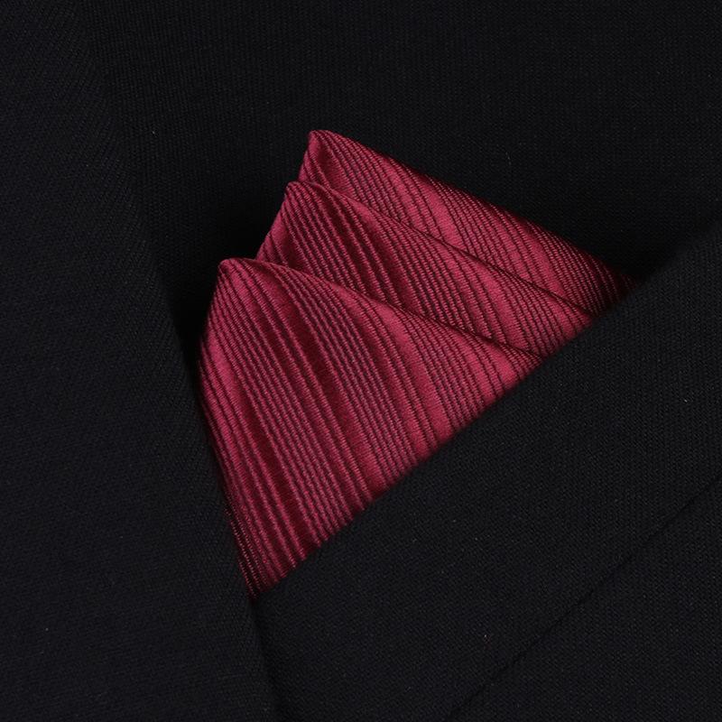 Herren Anzugtaschentuch Quadratisches Tuch Herrenhemd Taschentuch Schal Kleid Anzug Brusttuch Seidentuch Brusttuch Klein Weiß