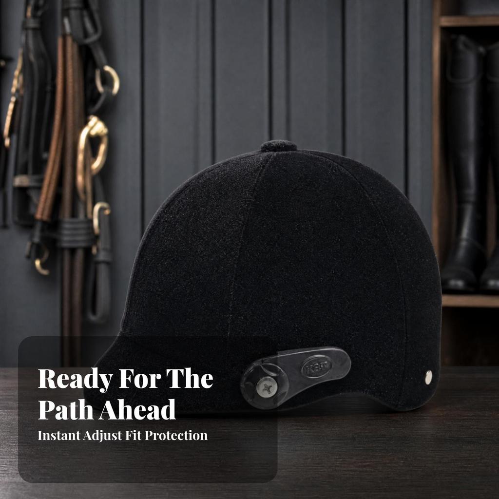 Half-Helmet Riding Helmet Safety for Trail Rides, Equestrian Riders