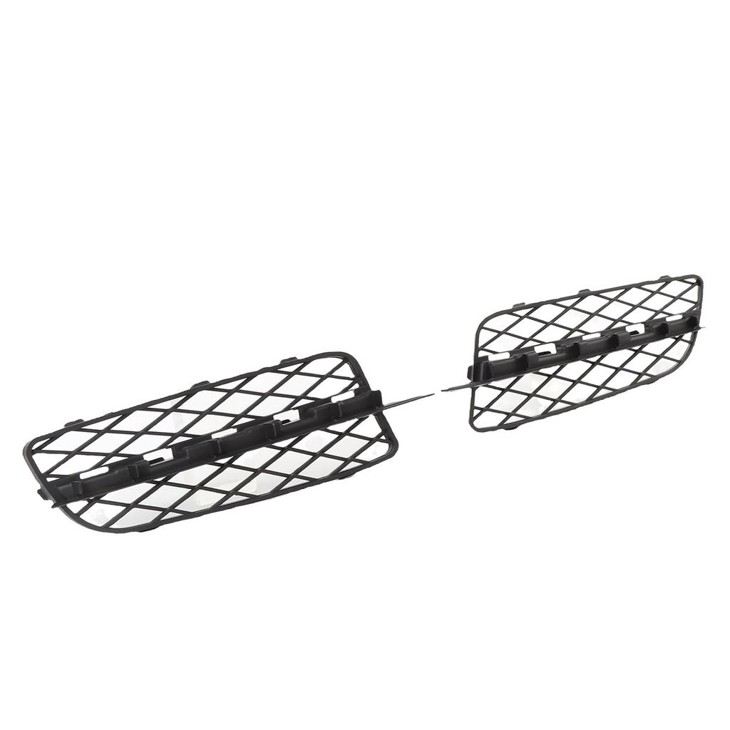 Front Bumper Lower Grille Set 51117159595 Left Right Side 1 Pair Replacement for X5 E70 2008 2010