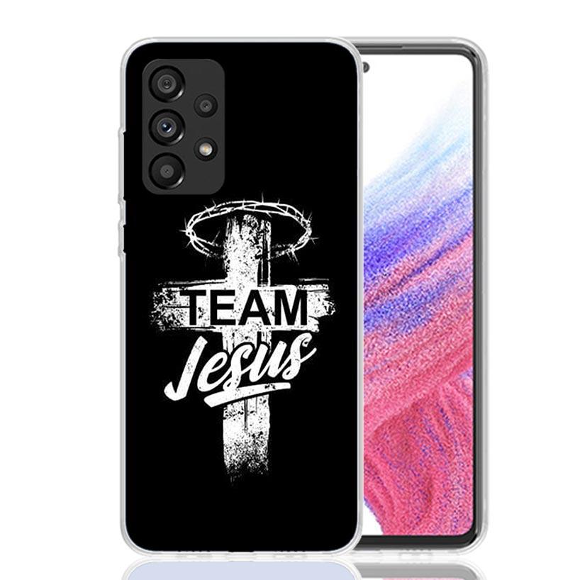 God Jesus Pray Cross Case Phone Cover for Samsung Galaxy A17 A16 A15 A14 A13 A56 A55 A54 A53 A36 A35 A34 A33 A26 A25 A24 A23 A05