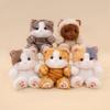13cm Mini Cute Pet Cat Plush Toy Ragdoll Cat Striped Cat Siamese Kitten Doll Accompanying Animal Doll Kid Birthday Gift