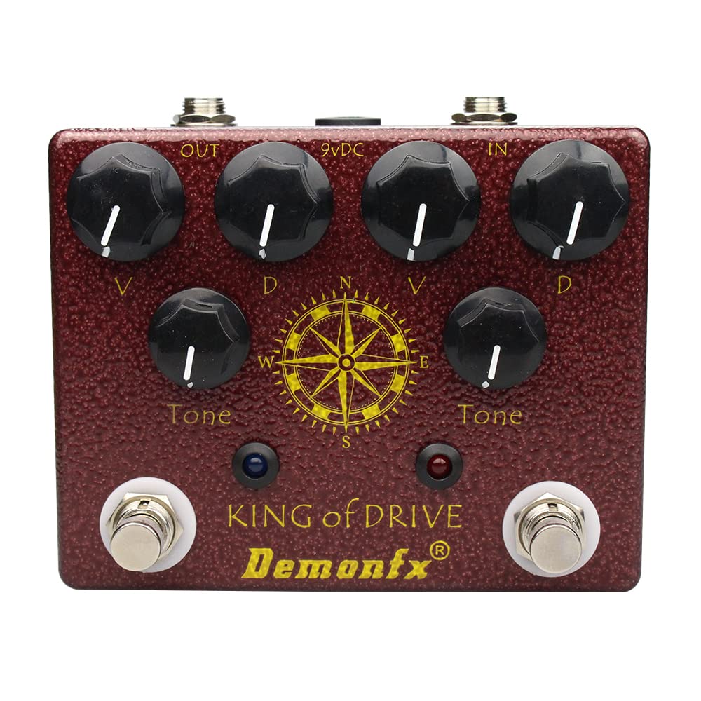 Demonfx KING OF Overdrive Guitar Effects Pedal DRIVE/OverDrive