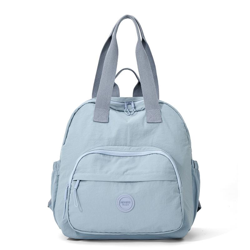 

Женский дорожный рюкзак Легкая водоотталкивающая нейлоновая сумка Рюкзак большой вместимости синий