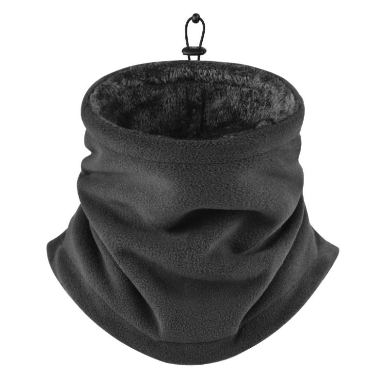 1pc Men's Heavy-Duty Thermal Balaclava Face Mask - Windproof Fleece Lining & Breathable Neck Gaiter for Skiing, Cycling, Motor