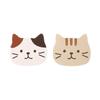 2Pcs Cute Cat Coaster Coffee Glasses Cup Mat Pad Kawaii Drink Coaster Set Heat Insulation Mug Coaster Kitchen Placemat for Table