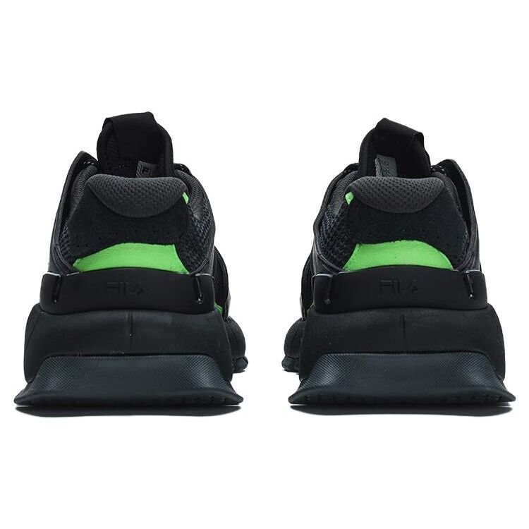 Fila Insetto Fabric Synthetic Leather TPU Sports Comfort Low-Top Lifestyle Casual Shoes Women Sneaker Black Green F12W321103FBD
