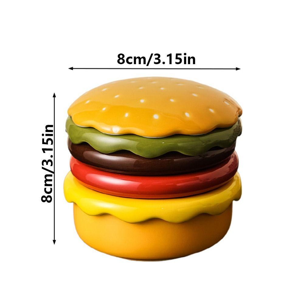 Food-grade Glaze Cute Seasoning Dish Stackable Creative Snack Tray Birthday Celebration